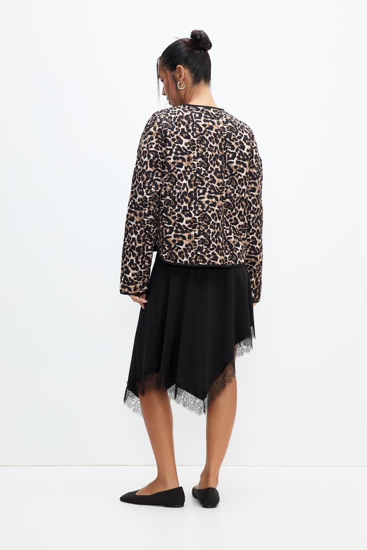 Leopard Luxe Puffer Coat