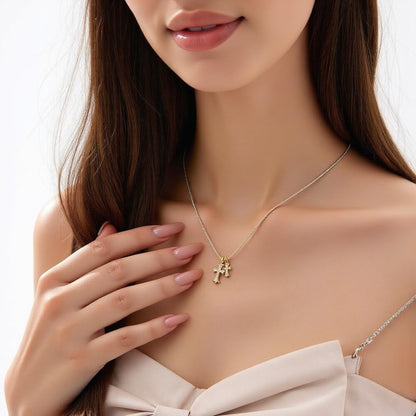 Double Cross Pendant